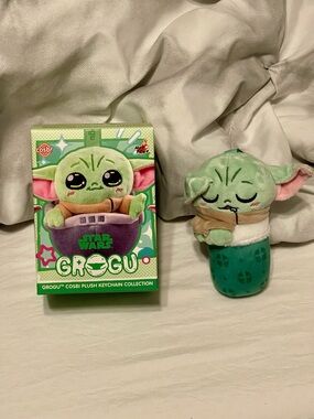 Star Wars COSBI Plush Keychain - Grogu sleeping